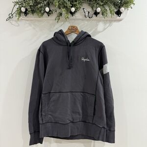 Rapha Men's Trail Hoodie Gray Logo